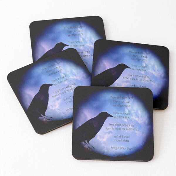 Item preview, Poe-I Loved Alone-2 designed and sold by WhiteOak Art Designs.
