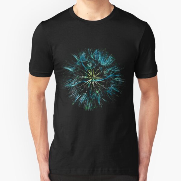 Dandelion clock 2 Slim Fit T-Shirt