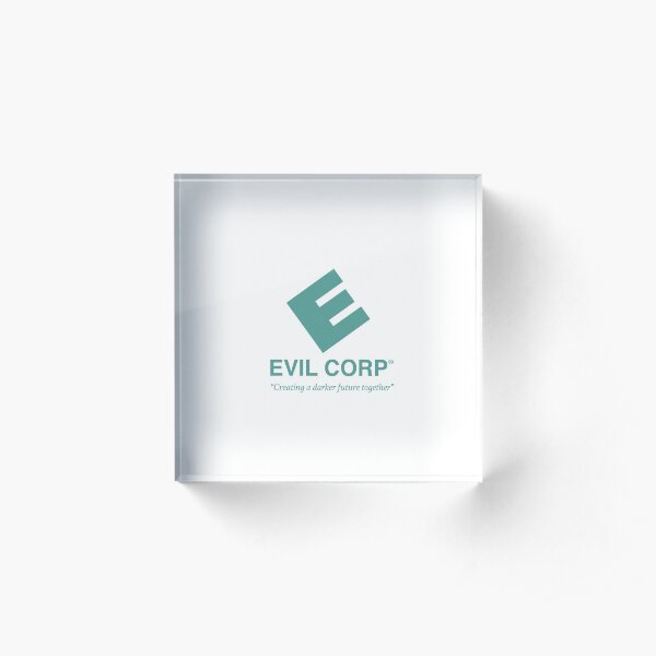 E Corp Bloque acrílico