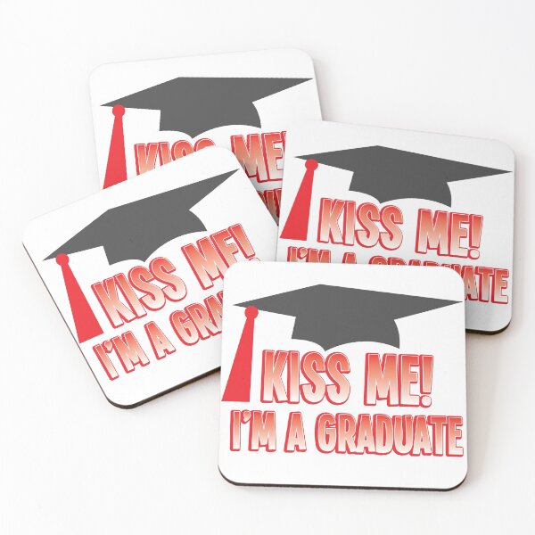Item preview, KISS ME! I'm a graduate designed and sold by jazzydevil.