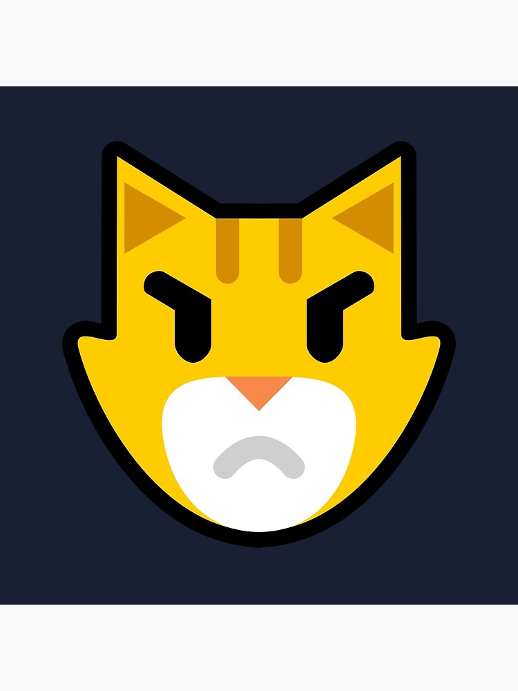 Cat, emoji, expression, pout, pouting, scowling, unhappy icon - Download on  Iconfinder, angry cat emoji 