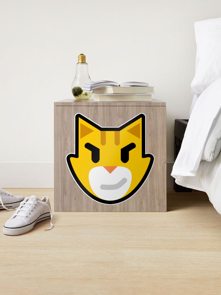 Angry Cat Emoji Poster for Sale by Luke Thornton