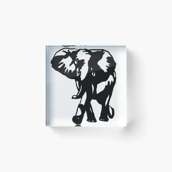 Item preview, elephant-white designed and sold by SmoothSketcher.