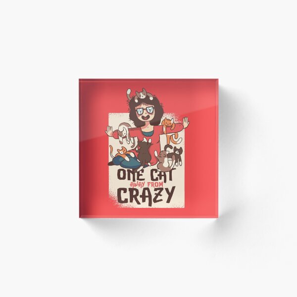 Item preview, CRAZY CAT LADY designed and sold by Dyzamora.