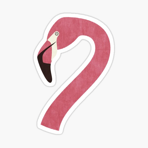 FAUNA / Flamingo Sticker