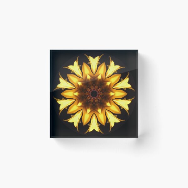 Item preview, Yellow Flower Kaleidoscope 2357 01 designed and sold by fantasytripp.