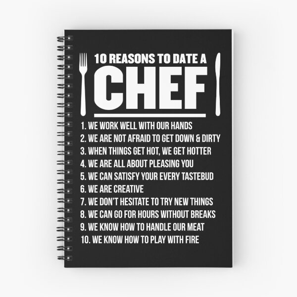 Item preview, 10 Reasons To Date A Chef - Chef designed and sold by Superhero Gear.