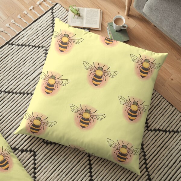 Honeybee Floor Pillow
