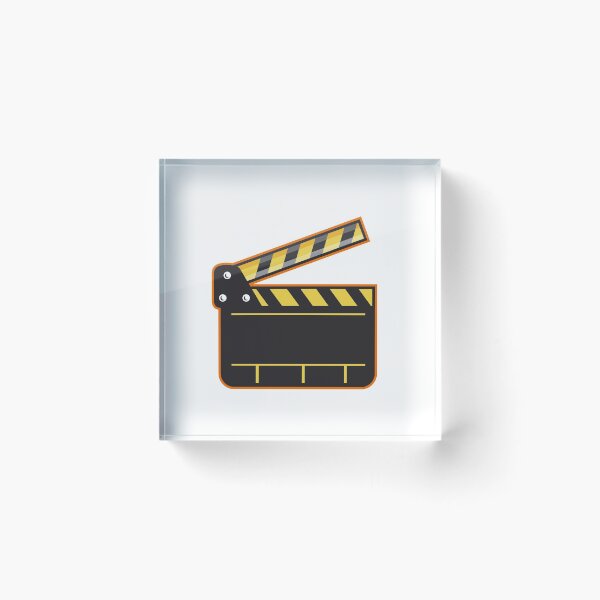Item preview, Movie Camera Slate Clapper Board Open Retro designed and sold by patrimonio.