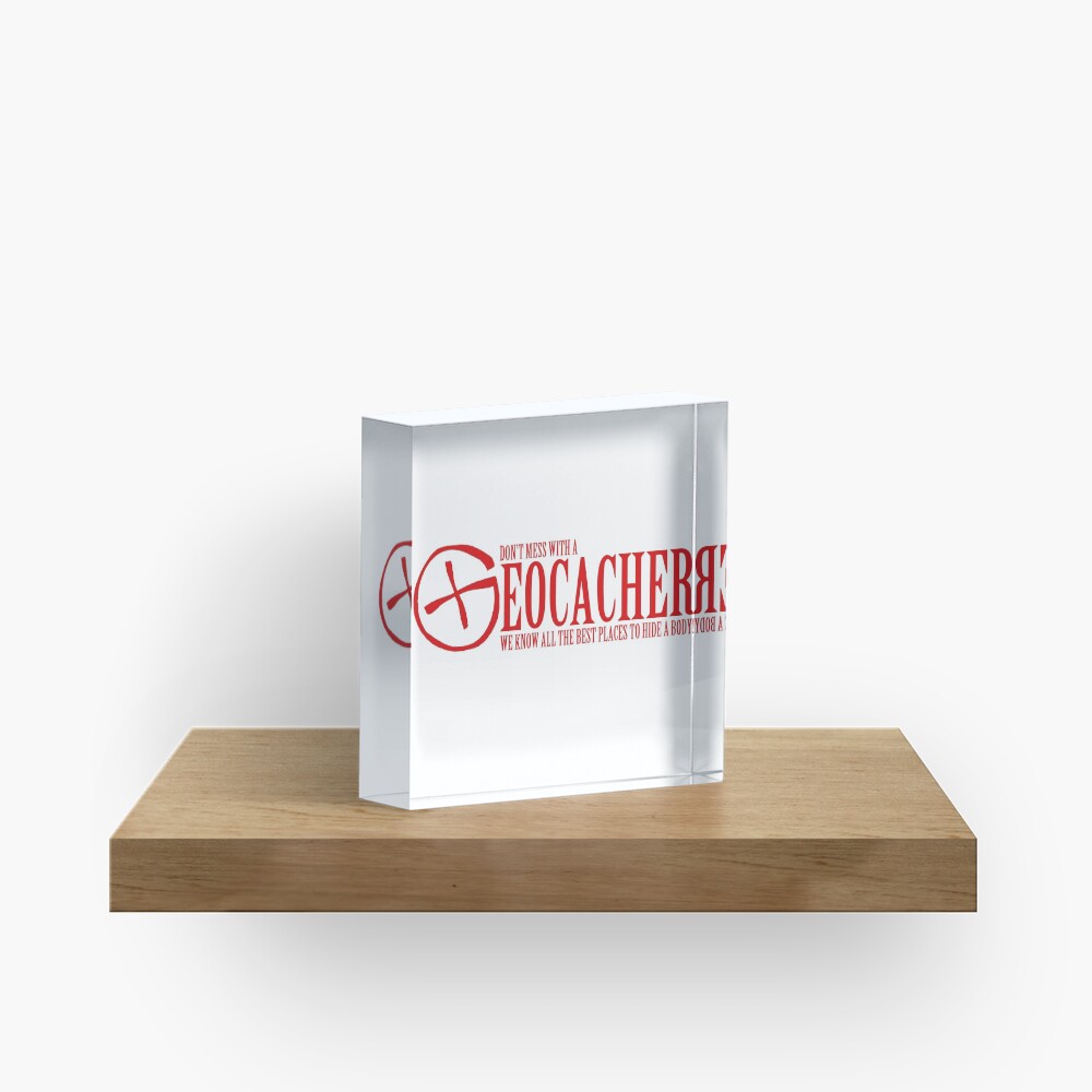 Vista previa del artículo con la obra «Bloque acrílico», diseñado y vendido por shakeoutfitters.