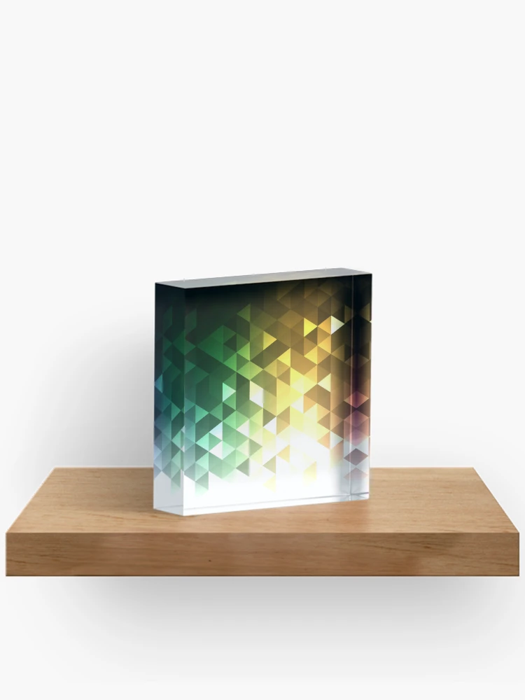 Thumbnail 2 of 5, Acrylic Block, Triangular designed and sold by hyperite.