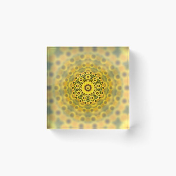 Item preview, Abstract Sunflower Fractal Pattern designed and sold by Pixie Copley LRPS.