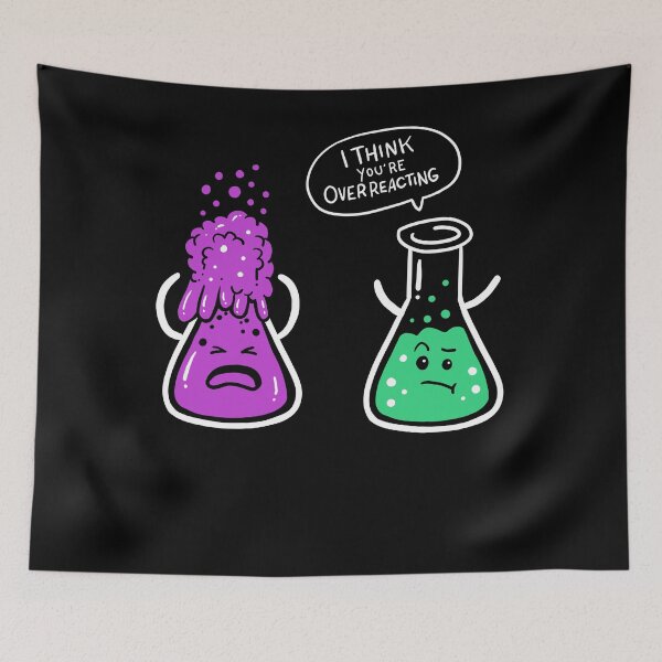 Item preview, Chemist Science Teacher Nerd Funny Pun Overreacting designed and sold by 4tomic.
