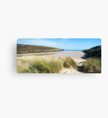 Porthcothan Bay,North Cornwall Canvas Print