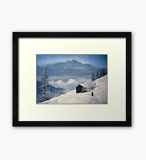 SURVIVAL Framed Print