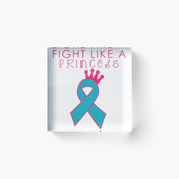 Item preview, Fight Like a Princess - Teal designed and sold by Spoonspirations.