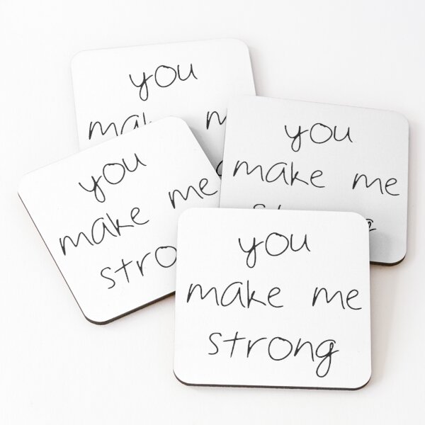 Item preview, You Make Me Strong designed and sold by redmads21.