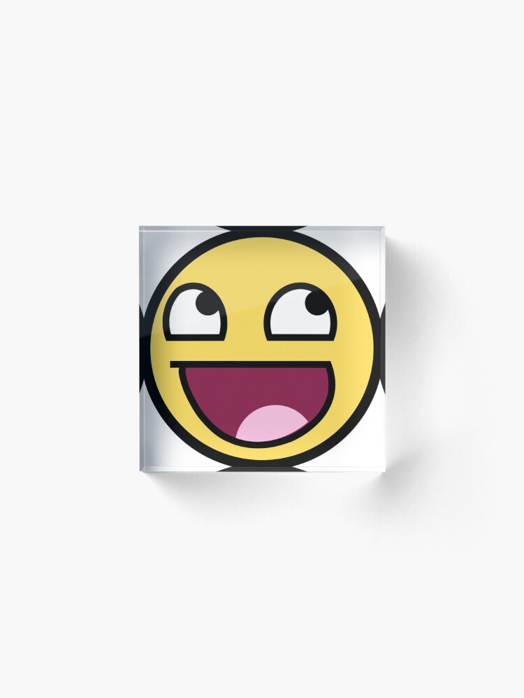 Awesome Face Epic Smiley Sticker for Sale by Thomas Ullrich