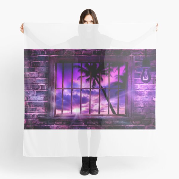 Black Light Scarf