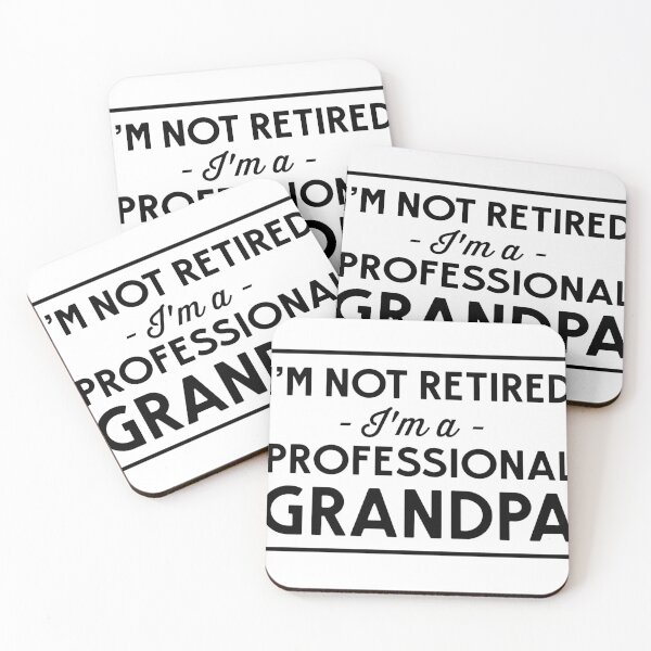 Grandfather Coasters for Sale Redbubble