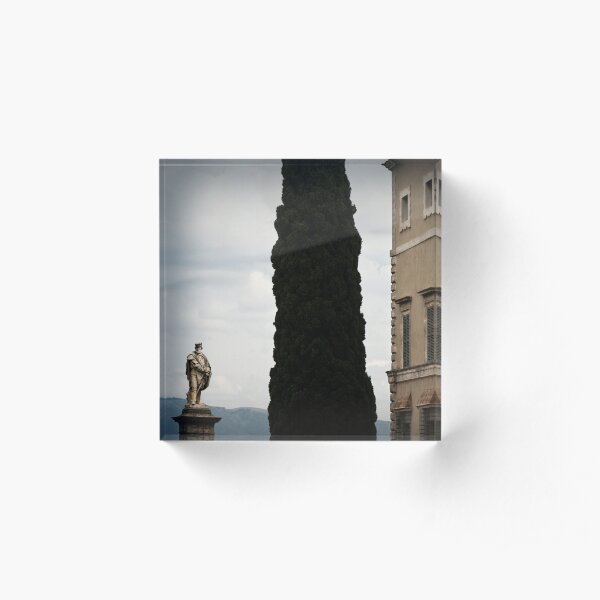 Piazza Garibaldi Acrylic Block