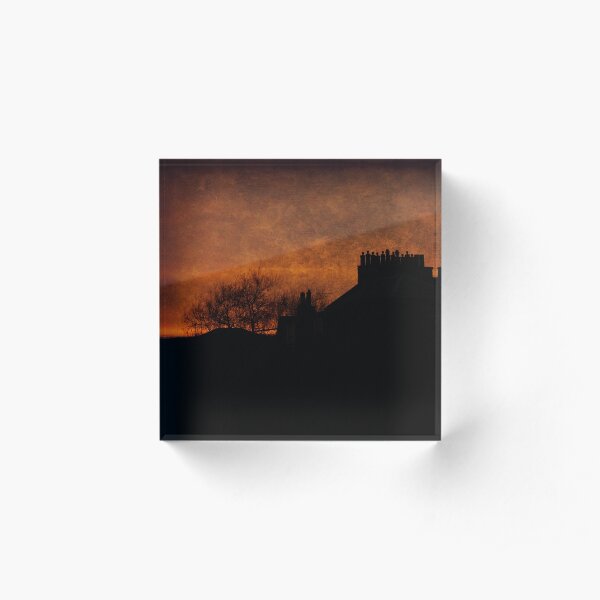 Lum Stack Sunset Acrylic Block