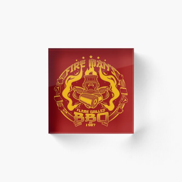 Item preview, Fire Man's BBQ designed and sold by Brandon C. Bader.