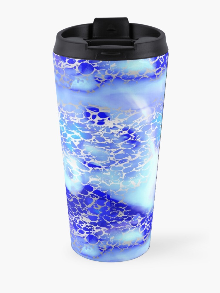 Alternate view of Cool silver color fancy Travel Mug