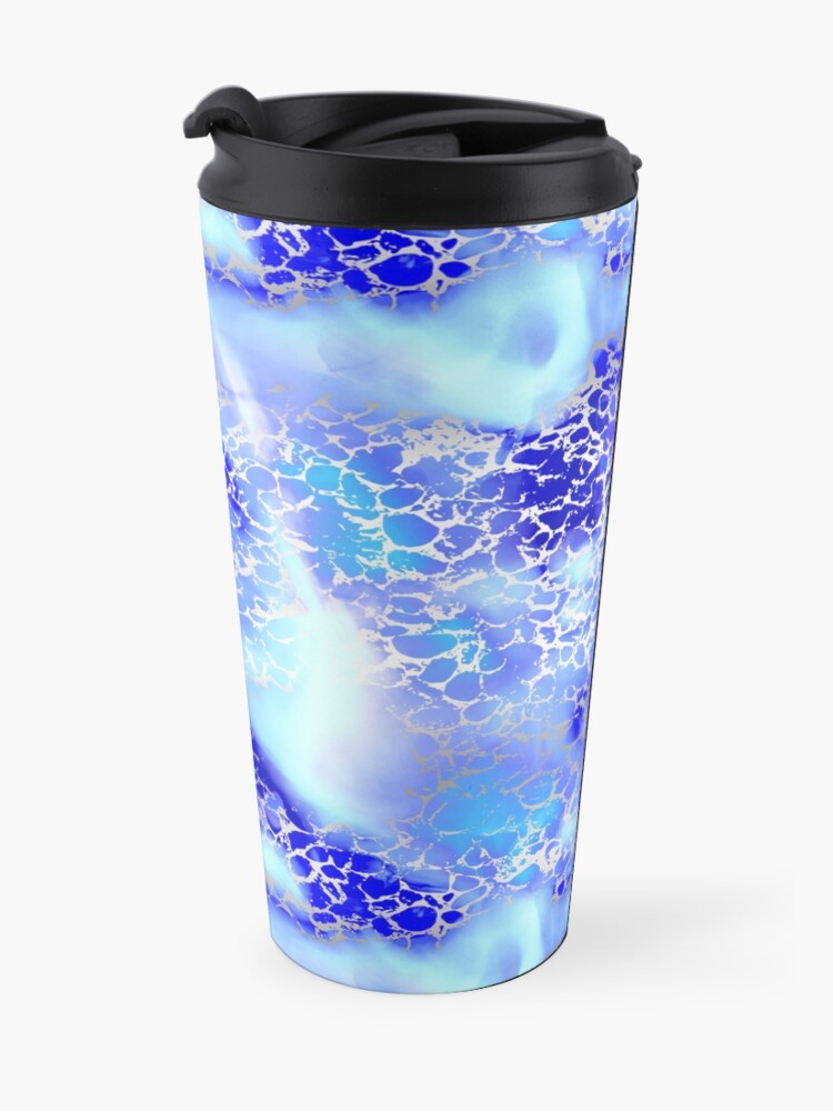 Alternate view of Cool silver color fancy Travel Mug