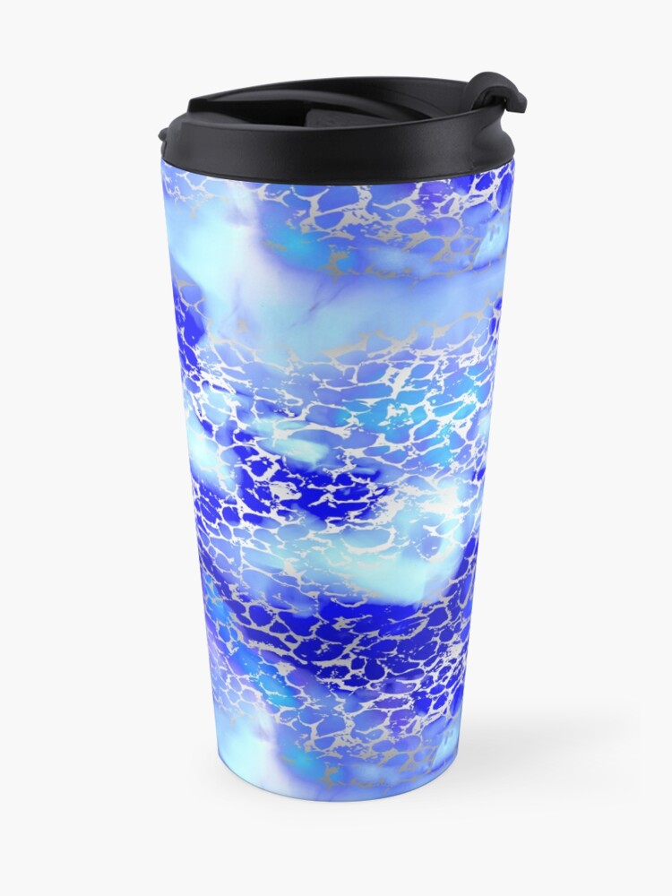 Alternate view of Cool silver color fancy Travel Mug
