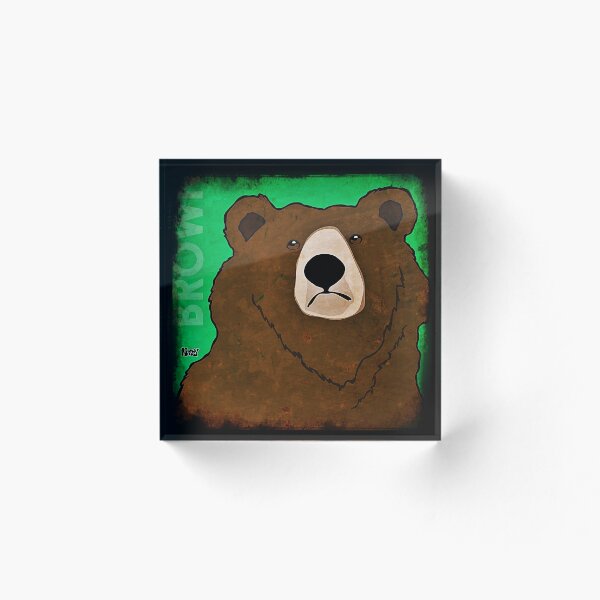 Item preview, Brown Bear (Rustic) designed and sold by Nessyart.