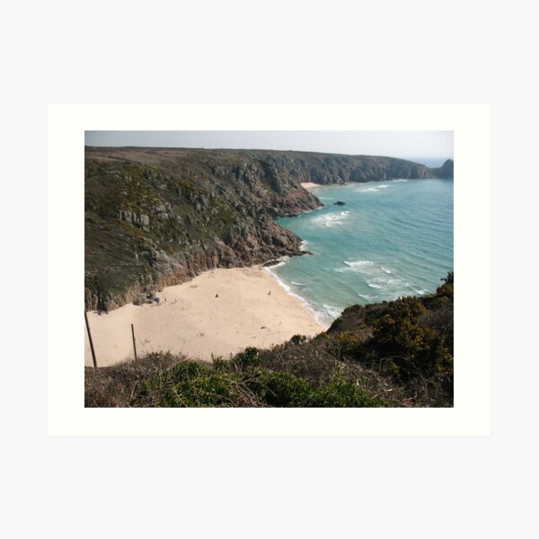 Porthcurno - Cornwall (5868) Art Print