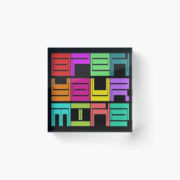 Item preview, Open Your Mind designed and sold by Sid3walkArt.