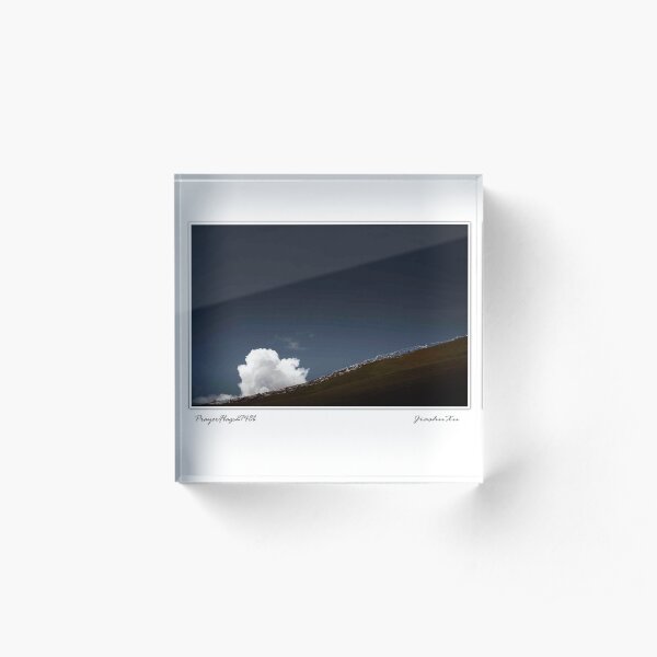 2009 Prayer Flags Series 11 Acrylic Block