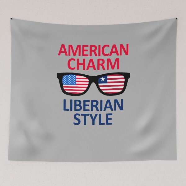 Item preview, Liberian American Flags Sunglasses design  designed and sold by GetItGiftIt.