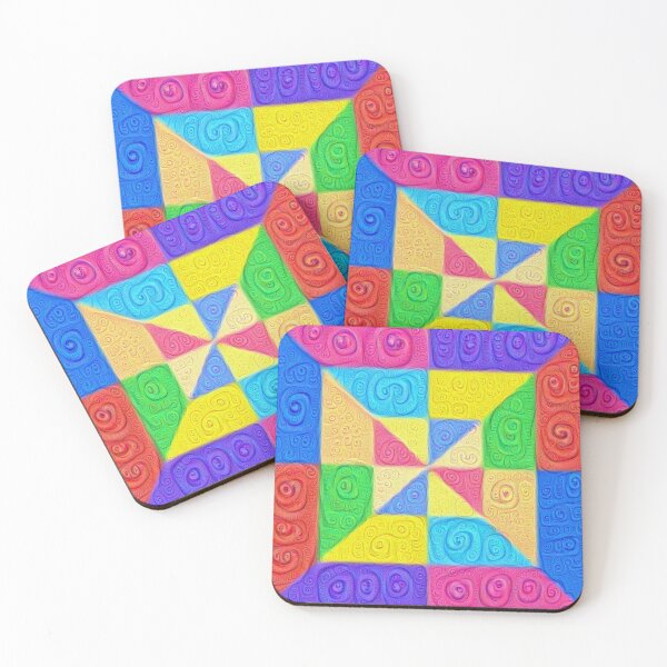 Item preview, DeepDream Color Squares Visual Areas 5x5K v1448115896 designed and sold by blackhalt.