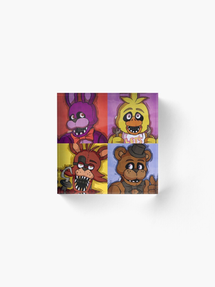 Fnaf Anime Acrylic Blocks for Sale