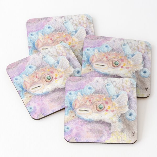 Item preview, Cute little puffer fish designed and sold by Kathryn Price.