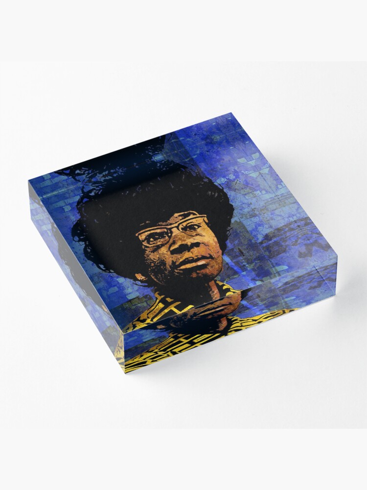 Alternate view of SHIRLEY CHISHOLM-9 Acrylic Block
