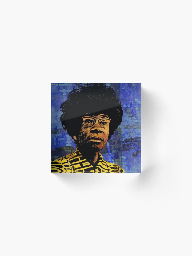 Alternate view of SHIRLEY CHISHOLM-9 Acrylic Block