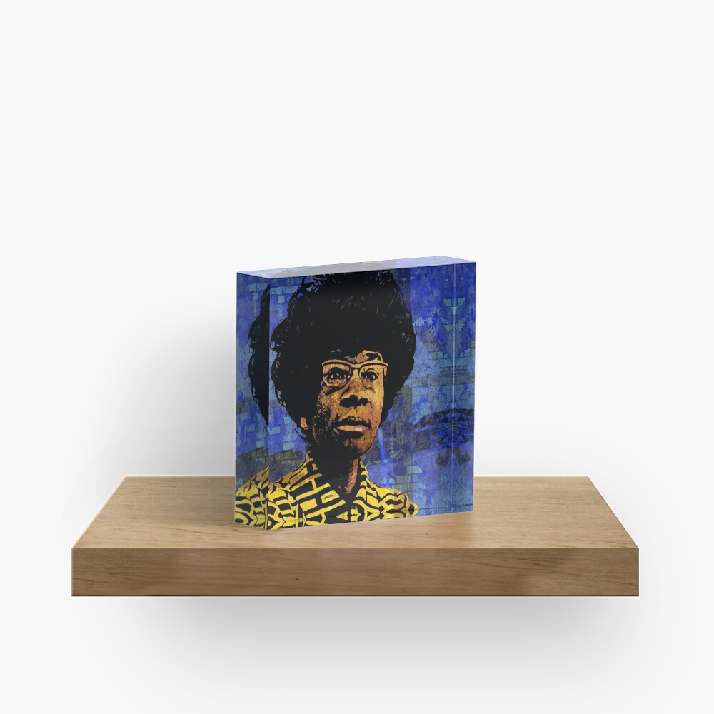 SHIRLEY CHISHOLM-9 Acrylic Block