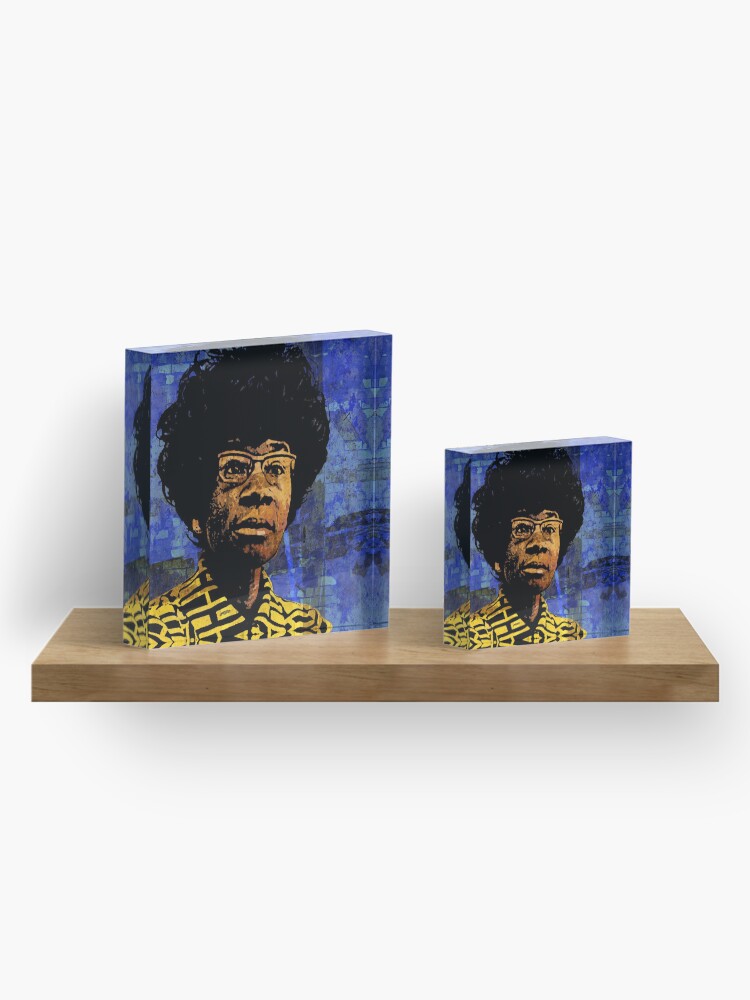Alternate view of SHIRLEY CHISHOLM-9 Acrylic Block