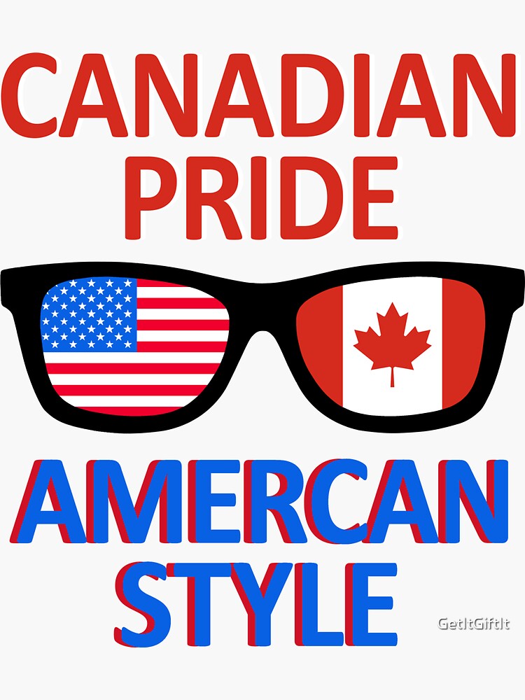 Canadian flag aviator sunglasses on sale