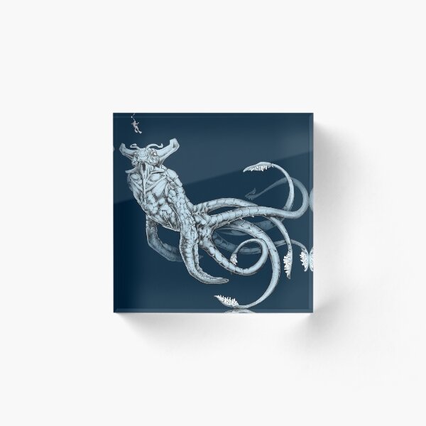 Sea Emperor Transparent Acrylic Block