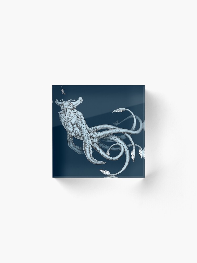 Alternate view of Sea Emperor Transparent Acrylic Block