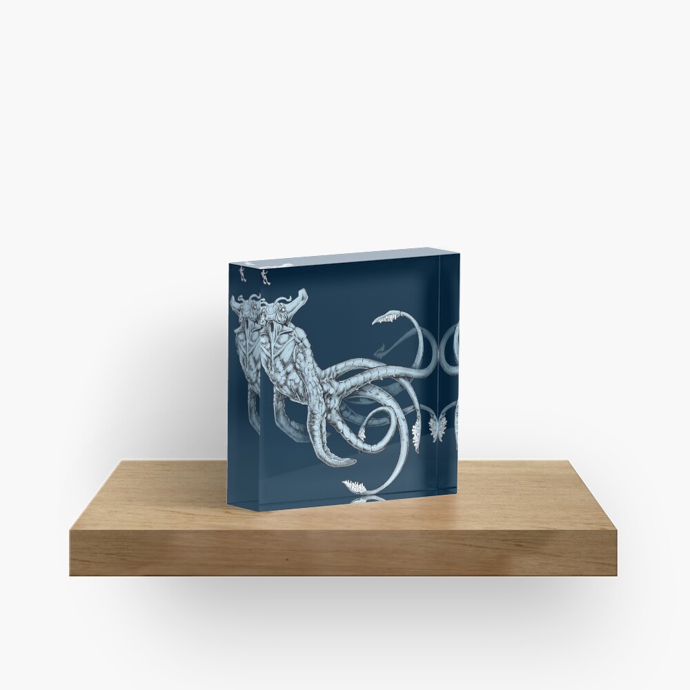 Sea Emperor Transparent Acrylic Block