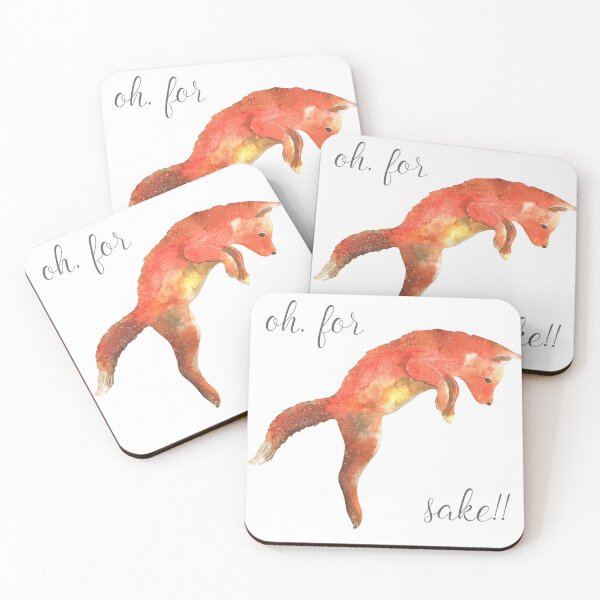 Item preview, Oh, for *fox* sake!! designed and sold by Cate Bolt.