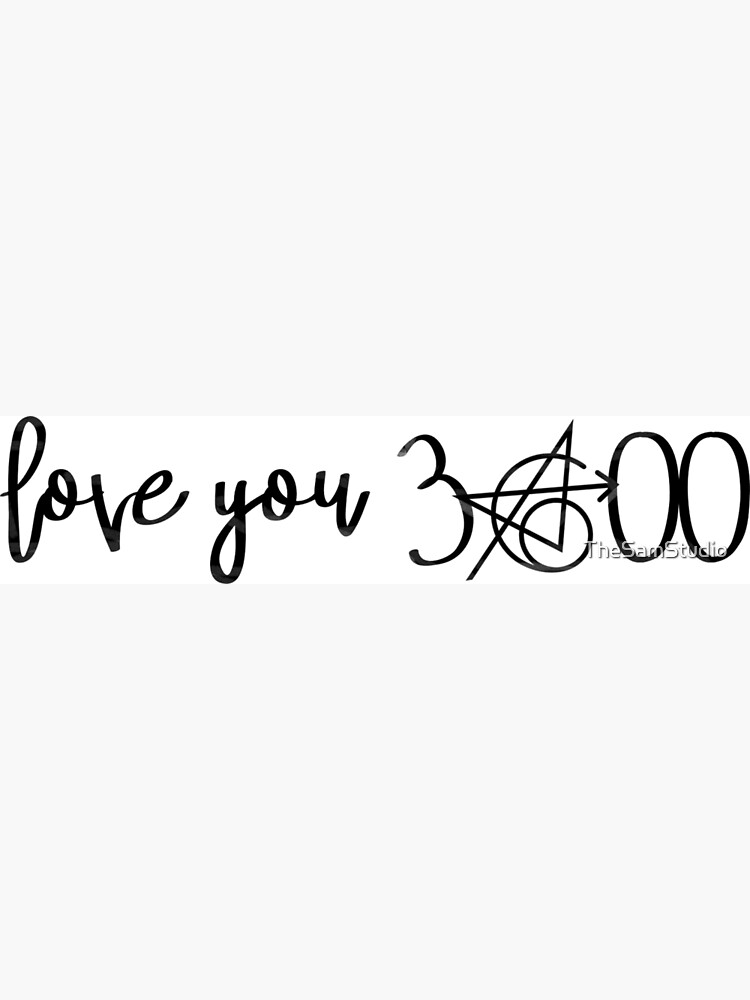 Love You 3000 Avengers Endgame Film Quote Greeting Card For Sale By Thesamstudio Redbubble