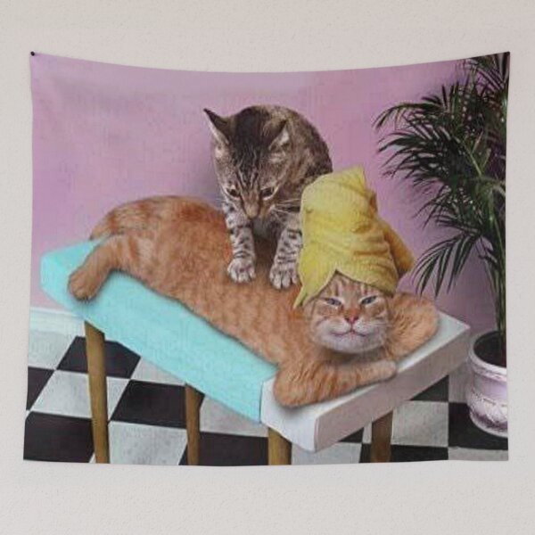 Item preview, Funny Cat Massage  designed and sold by MurphyMorganGifts.