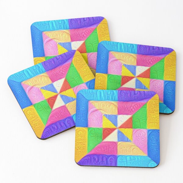 Item preview, DeepDream Color Squares Visual Areas 5x5K v1448123183 designed and sold by blackhalt.